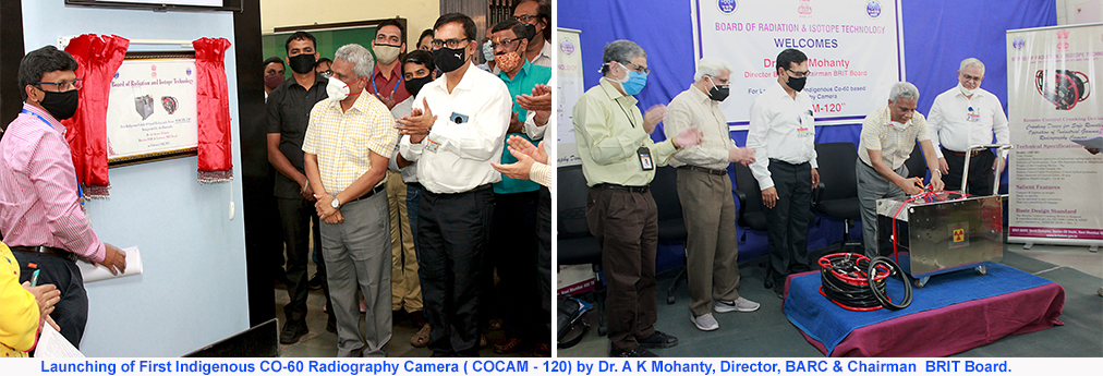 Launch of Cobalt -60 radiography Camera (COCAM-120) 