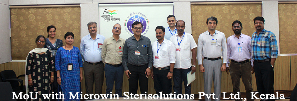 MOU signing with Microwin sterisolutions Pvt. Ltd